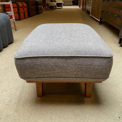 Odense Silver Ottoman