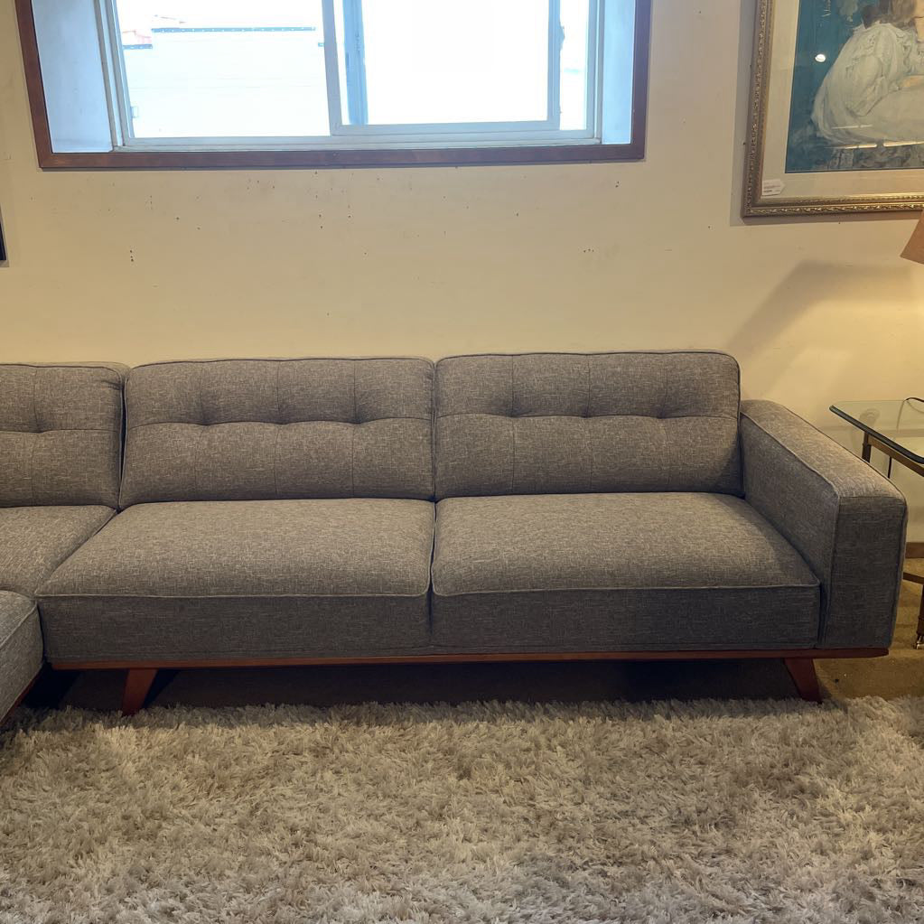 Odense Silver LAF Sectional