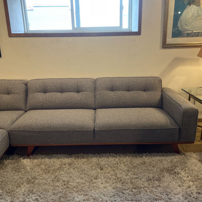 Odense Silver LAF Sectional