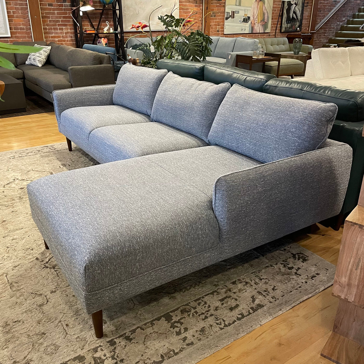 Egersund Azure RAF Chaise Sectional U SECTIONALS RAF