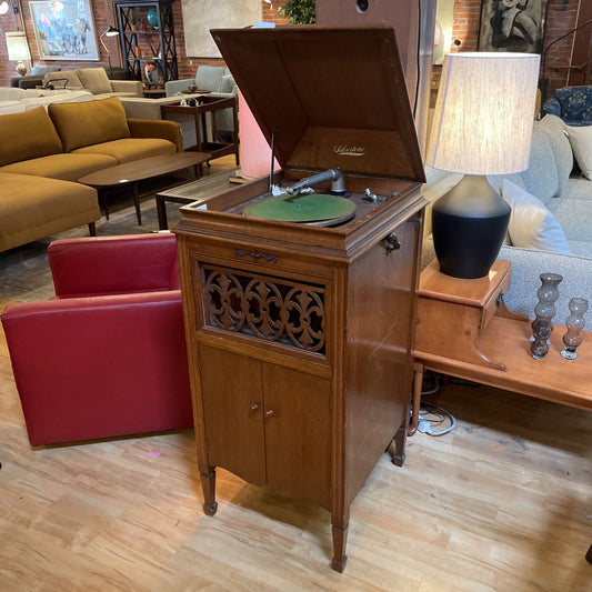 Antique Silvertone Phonograph