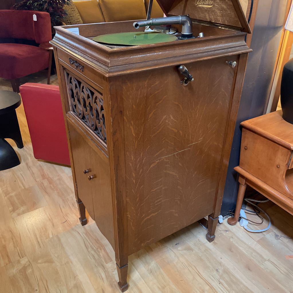 Antique Silvertone Phonograph