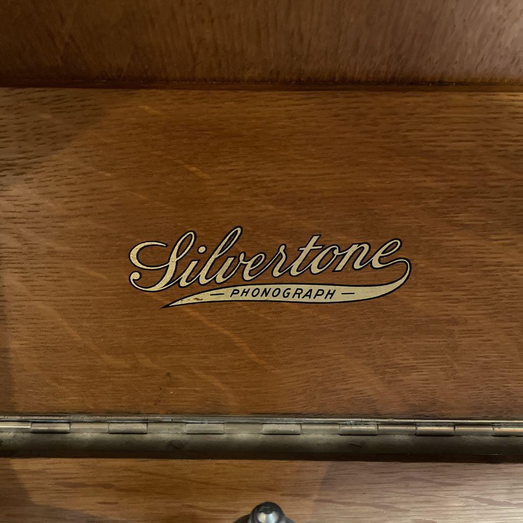 Antique Silvertone Phonograph