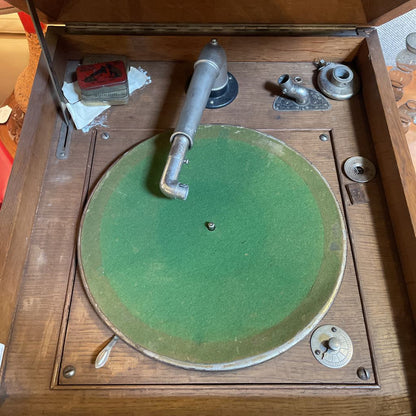 Antique Silvertone Phonograph