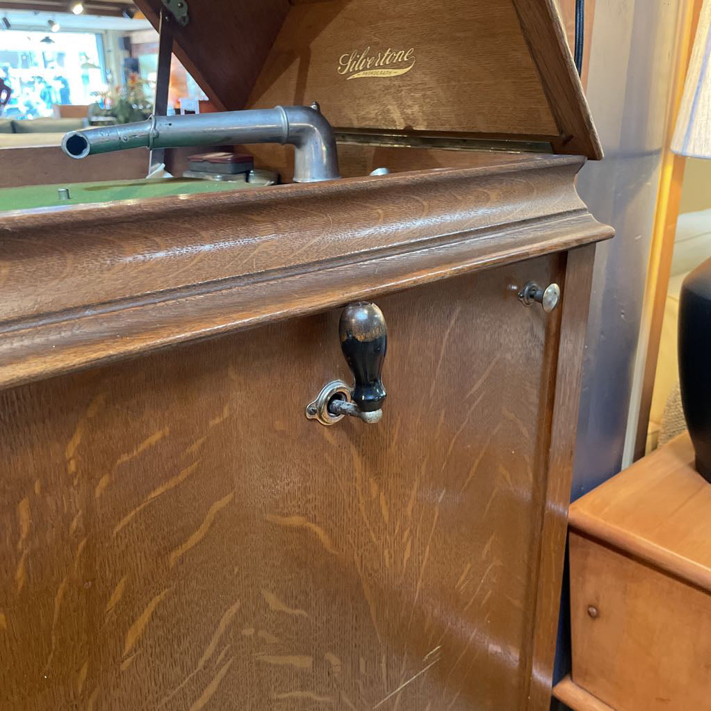 Antique Silvertone Phonograph
