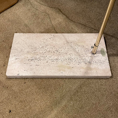 Marble Base Golden Arch Lamp