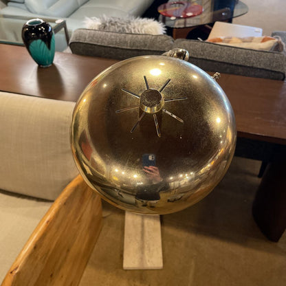 Marble Base Golden Arch Lamp