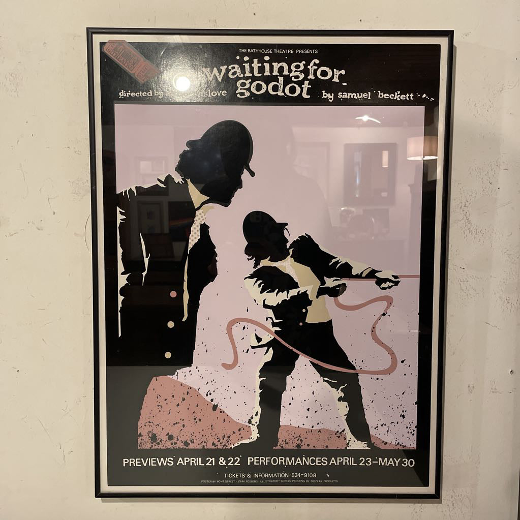 BathHouse Theater Poster "Waiting For Gadot" ART