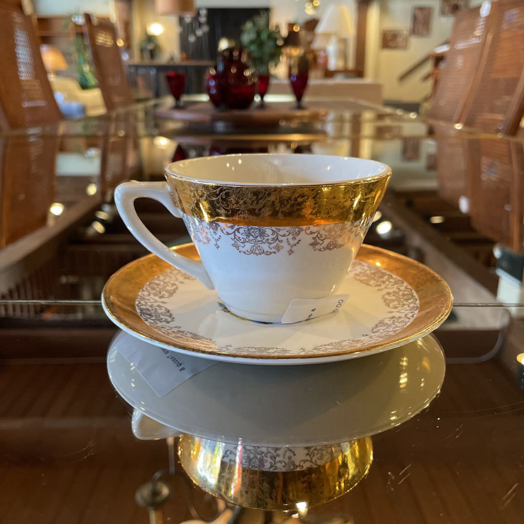 Vintage Ohio Souvenir Teacup & Saucer Set