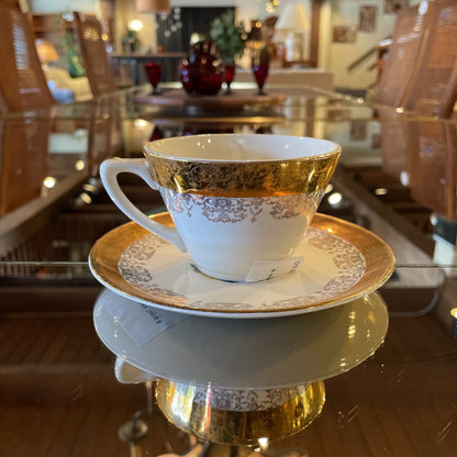 Vintage Ohio Souvenir Teacup & Saucer Set