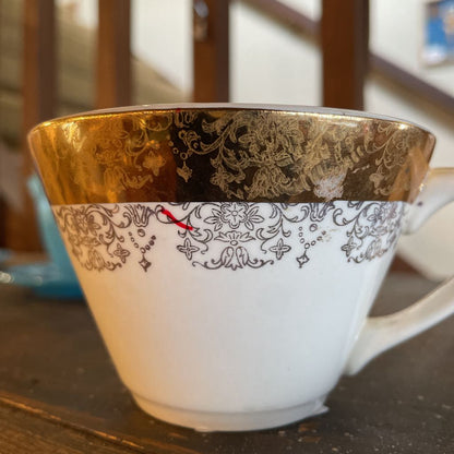 Vintage Ohio Souvenir Teacup & Saucer Set