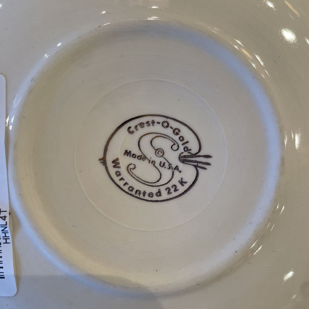Vintage Ohio Souvenir Teacup & Saucer Set