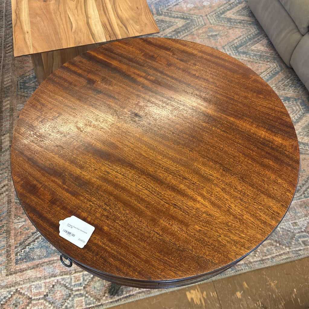 Antique Claw Foot Occasional Table C SIDE TABLES
