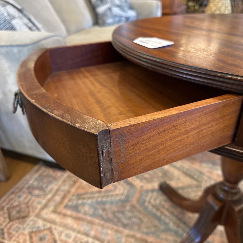 Antique Claw Foot Occasional Table C SIDE TABLES