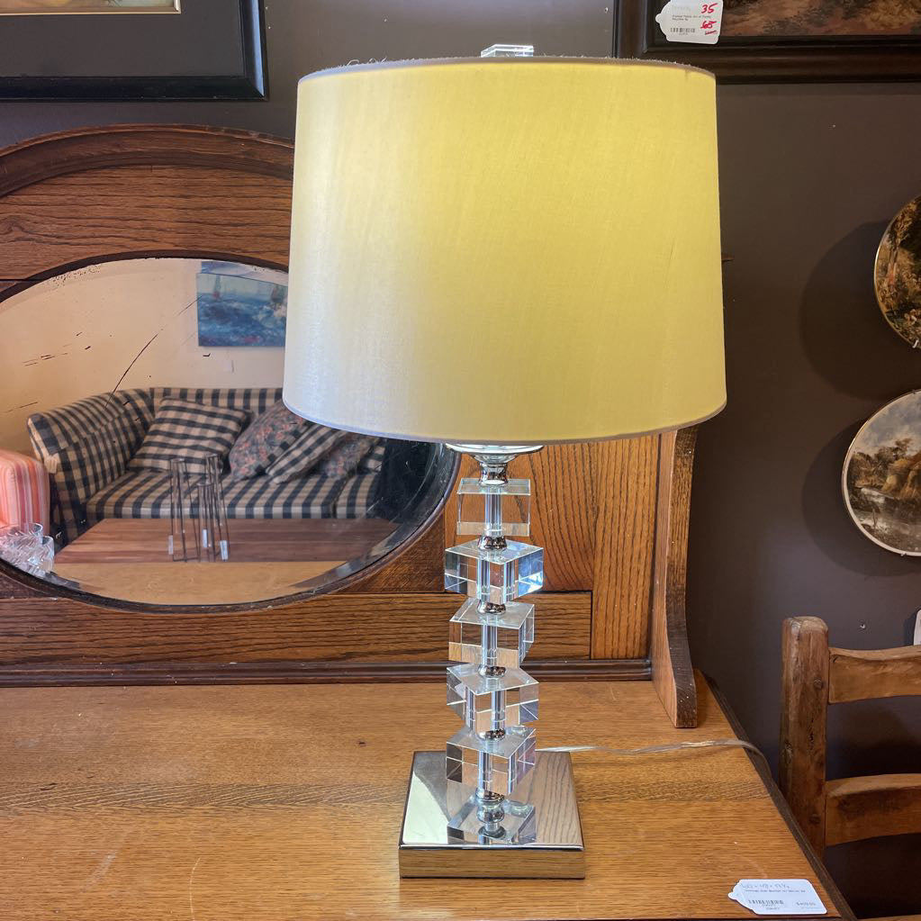 Stacked Glass Cubes Lamp LAMPS