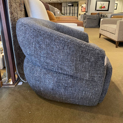 Palena Slate Swivel Arm Chair