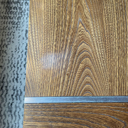 Marconi Copenhagen Walnut & Brushed Aluminum Coffee Table C COFFEE TABLES