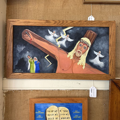 Thunder and Lightning Jesus ART