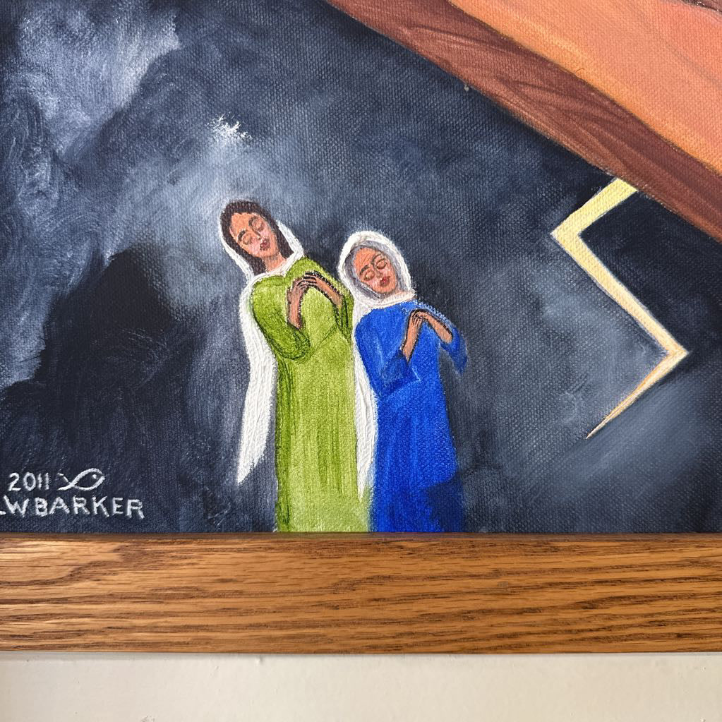 Thunder and Lightning Jesus ART