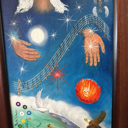 Music Sky Jesus ART