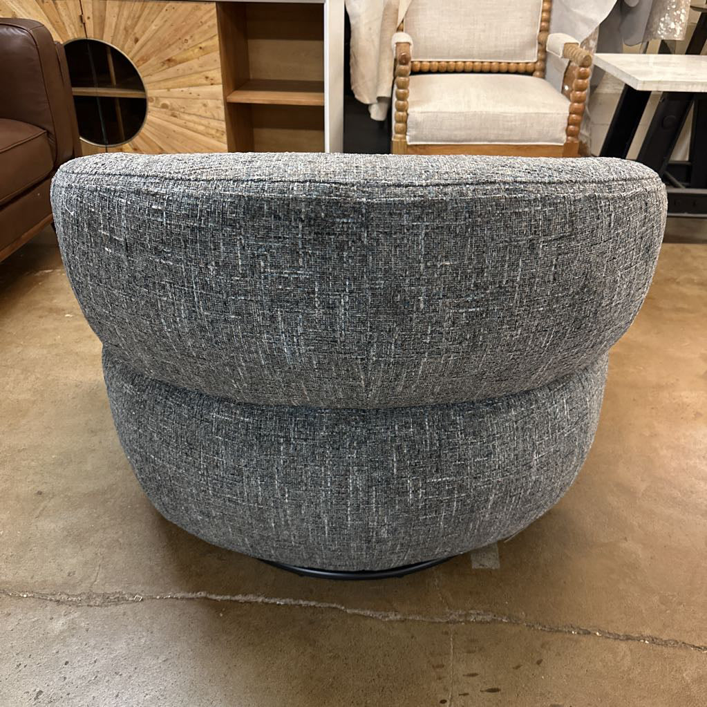 Palena Slate Swivel Arm Chair