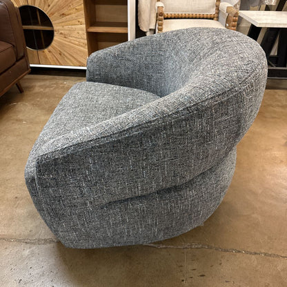Palena Slate Swivel Arm Chair