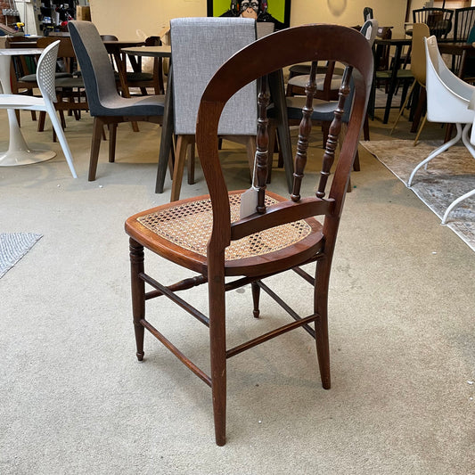 Rattan Seat Wooden Dining Chair