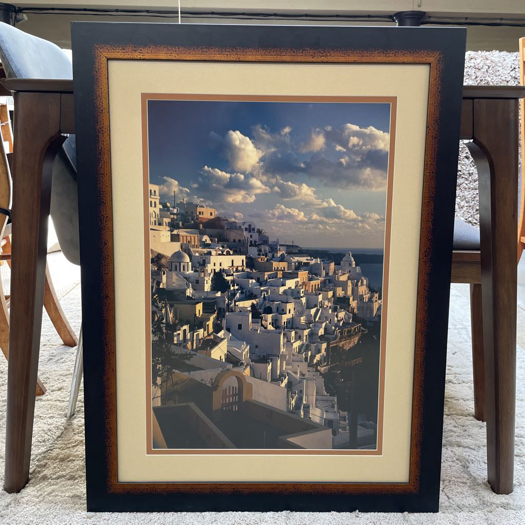 Greece Framed Photograph ART