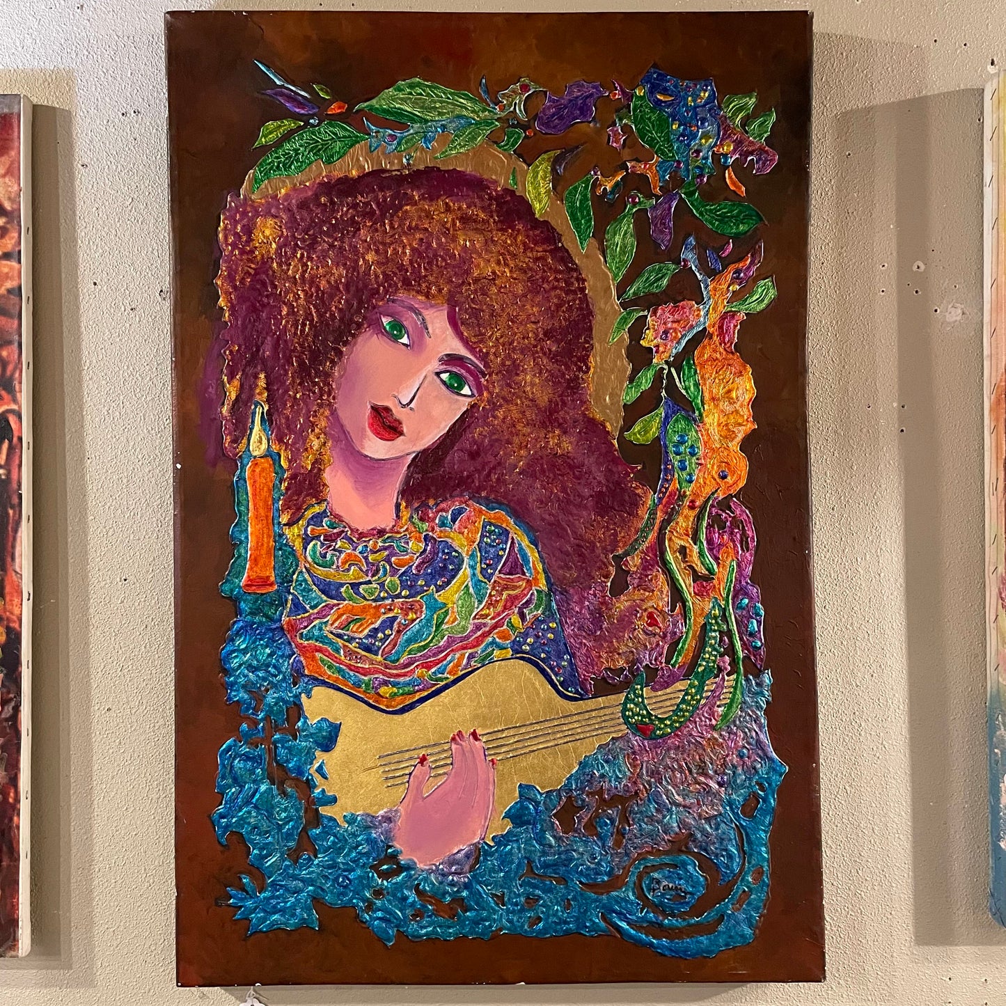 MICHAEL BOWEN (Woman w/ Guitar) ART