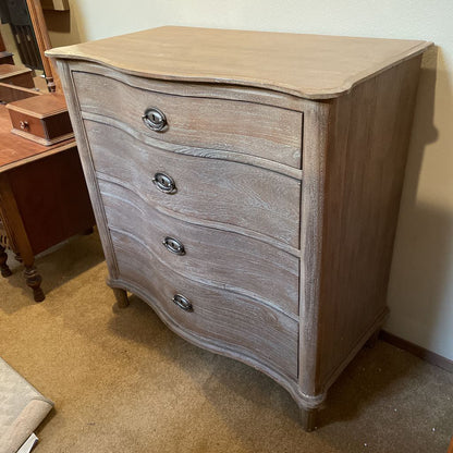 RH Grey French Provincial Chest of Drawers (as is)