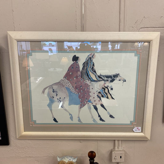 CAROL GRIGG FIESTA DAYS Framed Print ART