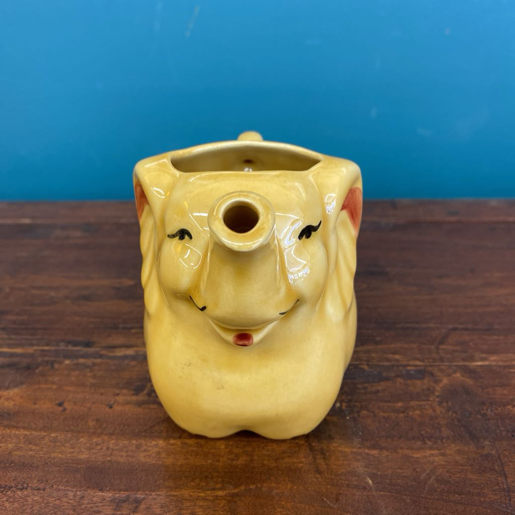 Vintage Yellow Elephant Creamer SMALLS