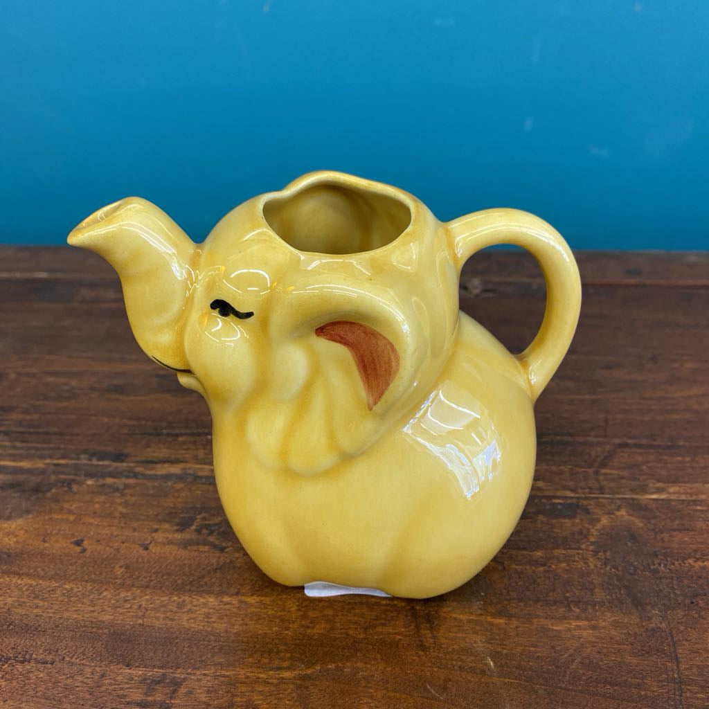 Vintage Yellow Elephant Creamer SMALLS