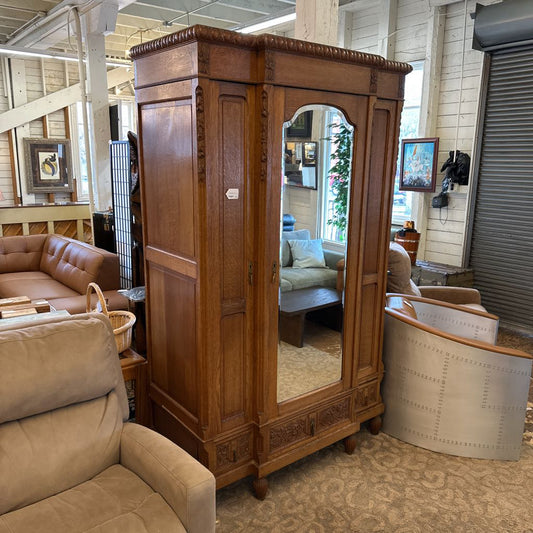 Antique Belgian Armoire (AS IS)
