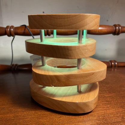 Wood 4 Tier Nightlight--Handmade in Kansas LAMPS