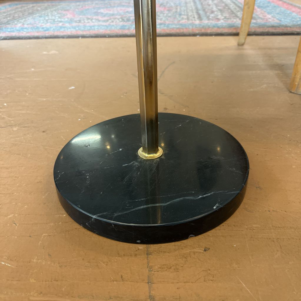 Albero Walnut Side Table Black Base C SIDE TABLES