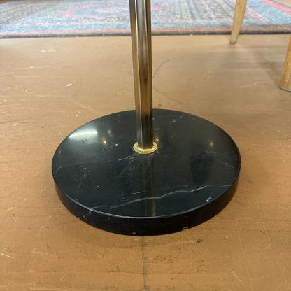 Albero Walnut Side Table Black Base C SIDE TABLES