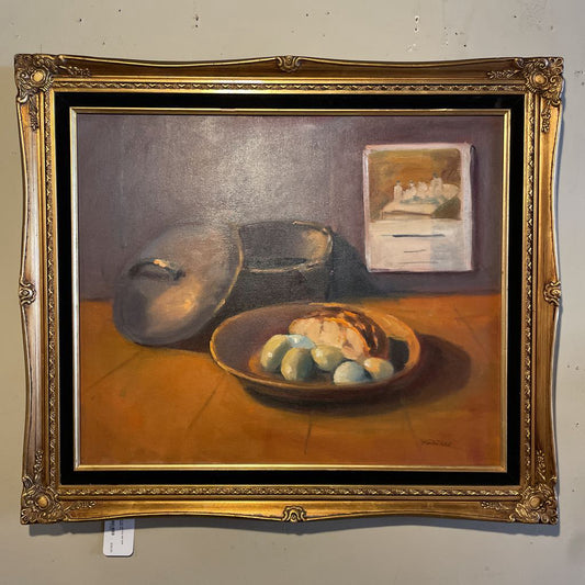 Still Life with Pot and Wall Calendar ART