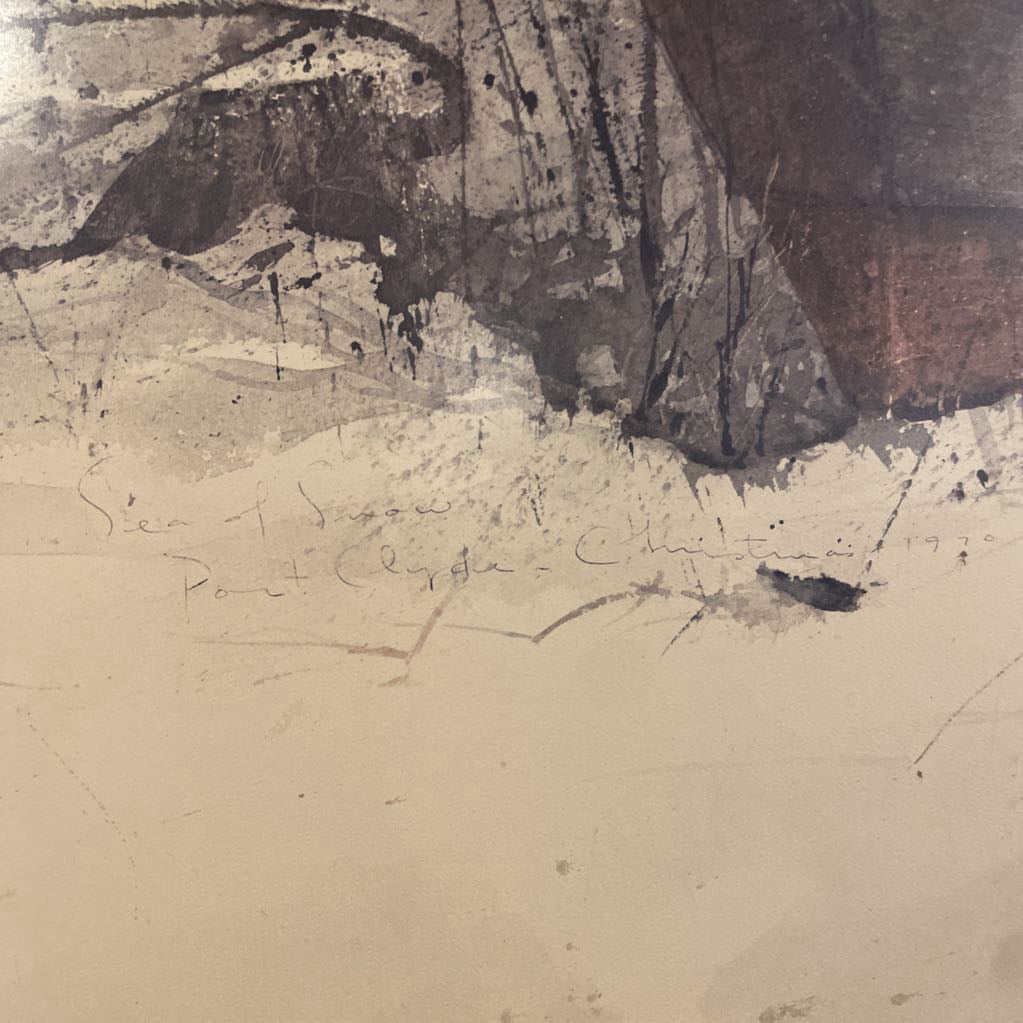 Hubert Shuptrine "Sea of Snow" Print ART