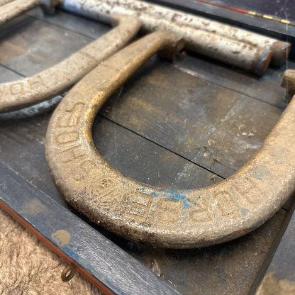 Vintage Horseshoe Game w/ Original Box SMALLS