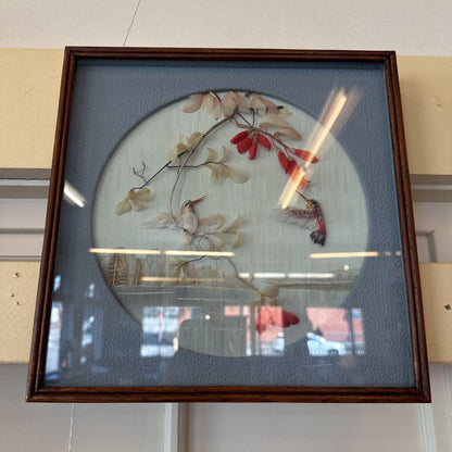 Hummingbird Shadowbox Artwork ART