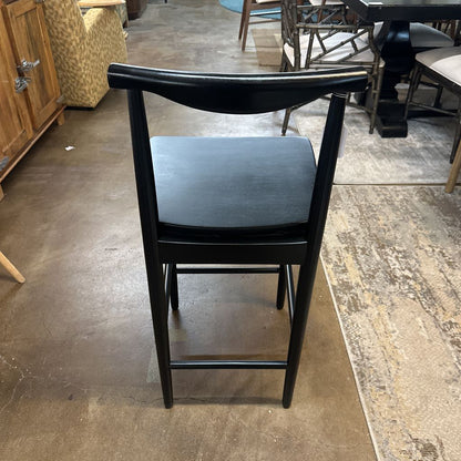Black Pottery Barn Modern Counter Stool C STOOLS