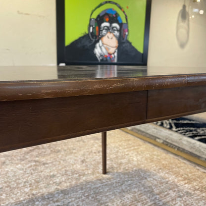 Walnut Veneer MC Dining Table