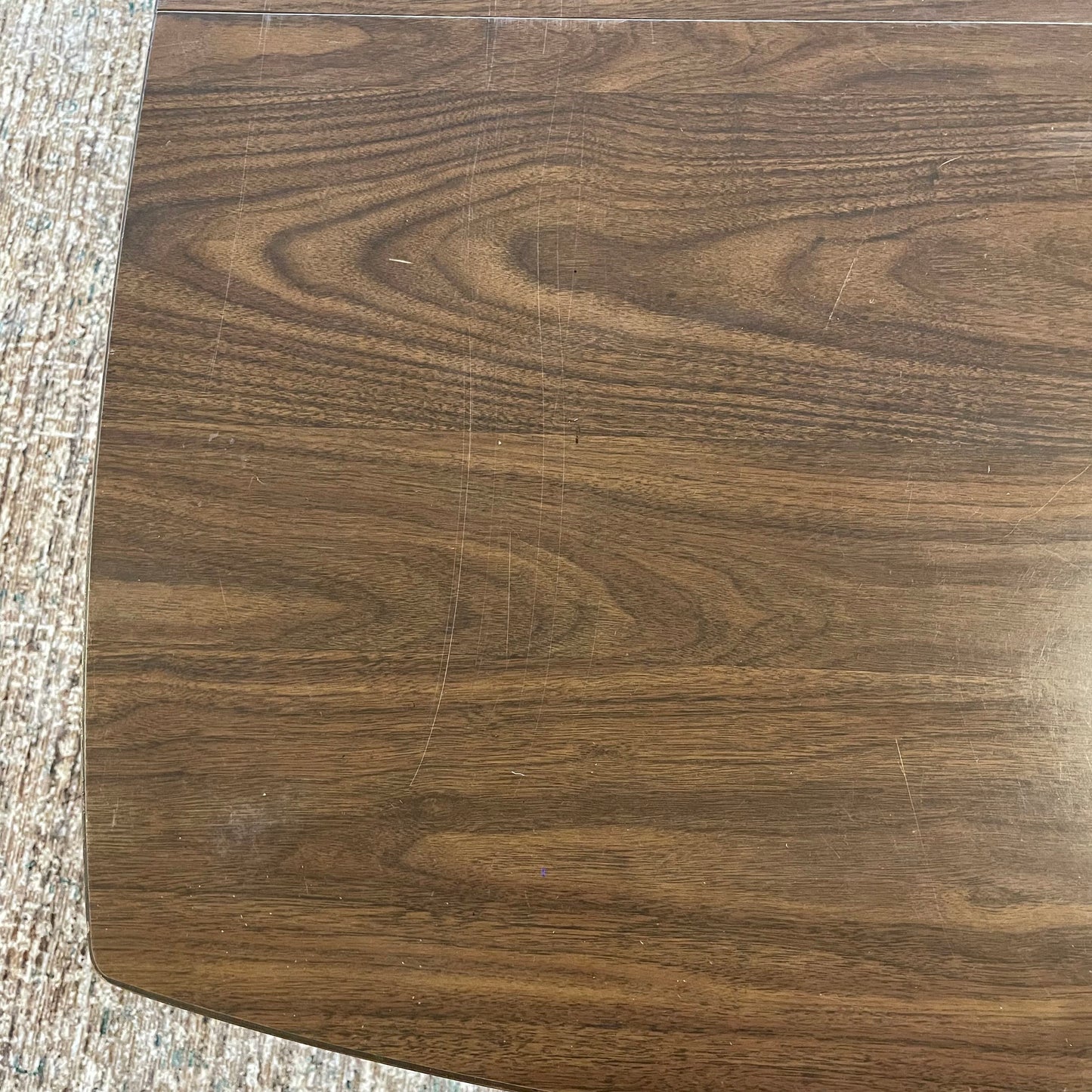 Walnut Veneer MC Dining Table