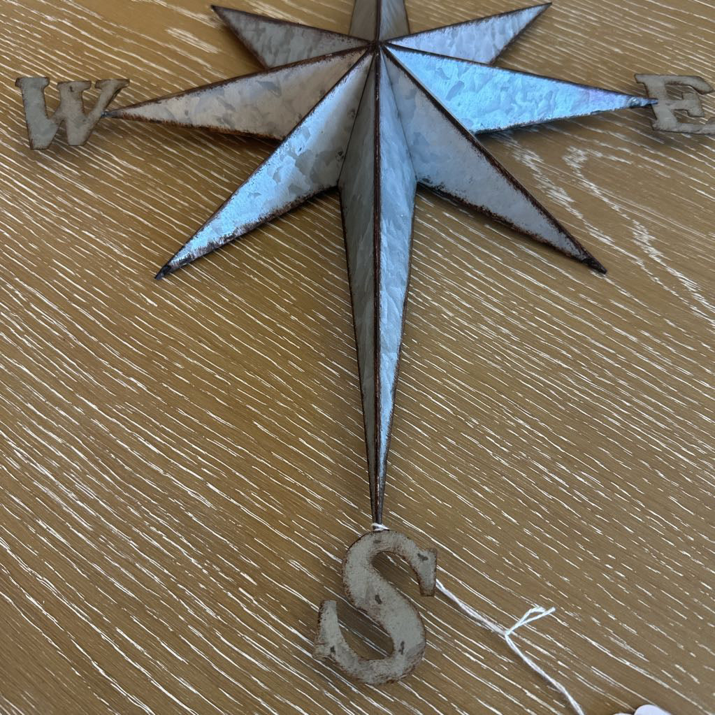 Compass Rose Wall Decor