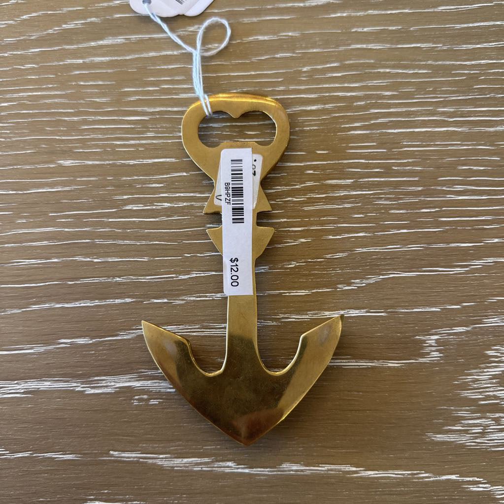 Brass Anchor Bottle Opener SMALLS