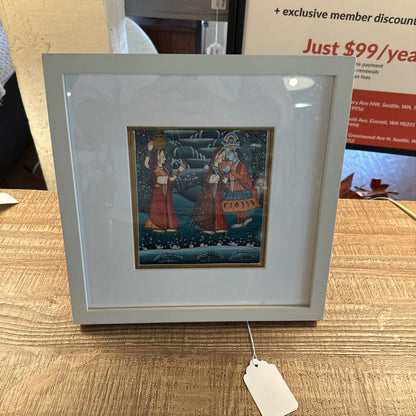 Small Pichwa: Painting On Silk ART