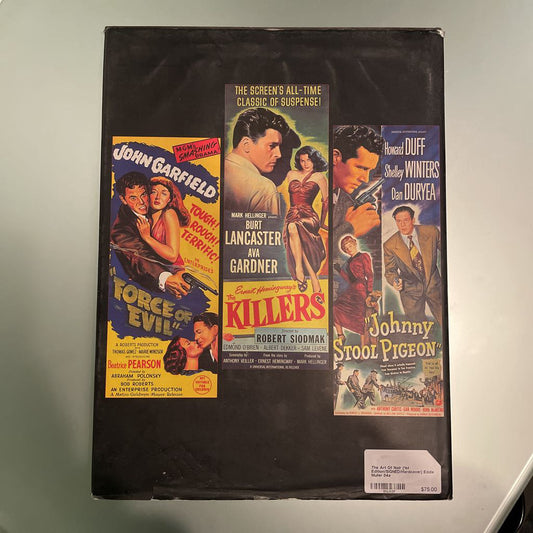 The Art Of Noir (1st Edition/SIGNED/Hardcover) Eddie Muller