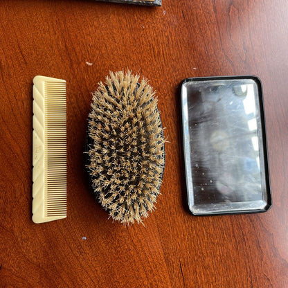 Vintage Grooming Kit with Dutch Children Motifs in Box UNIQUE FINDS