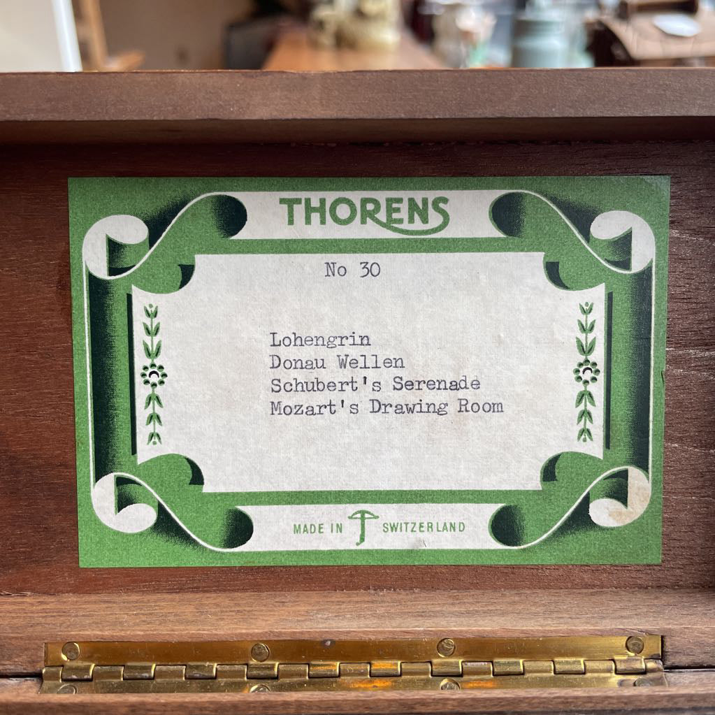 Vintage Thorens Music Box UNIQUE FINDS
